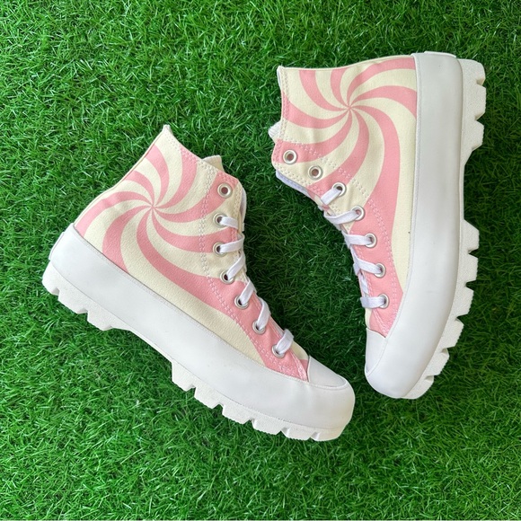 Converse Chuck Taylor All Star Lugged Hi Pink Candy - Picture 4 of 8
